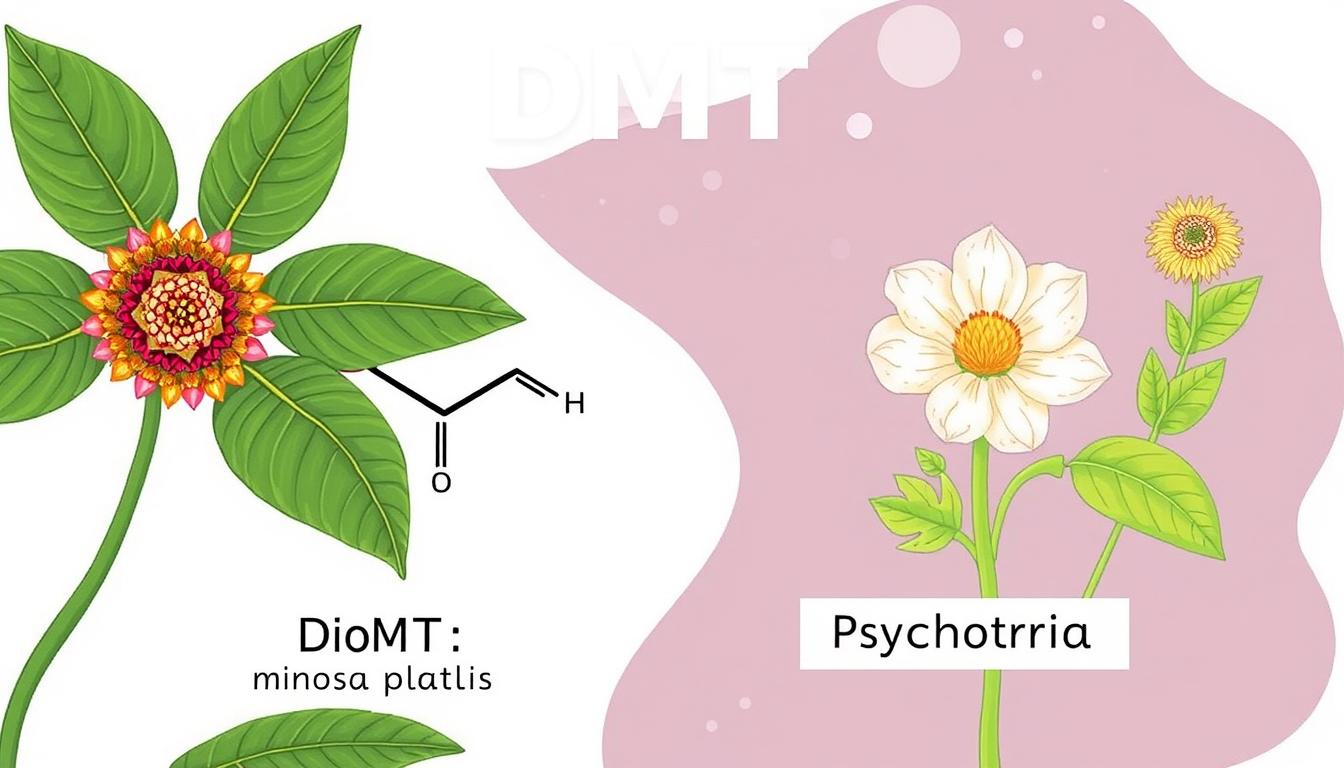DMT molecule structure and natural sources where to buy DMT cart